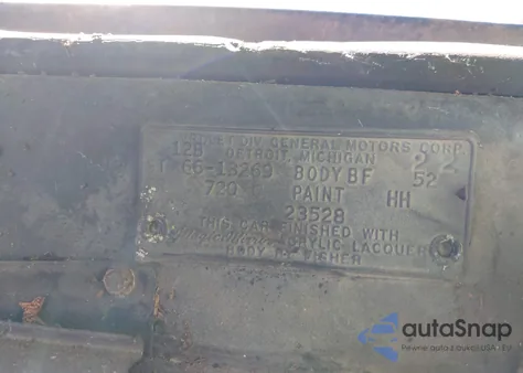 1966 Chevrolet Chevelle from USA, damaged, VIN 13269